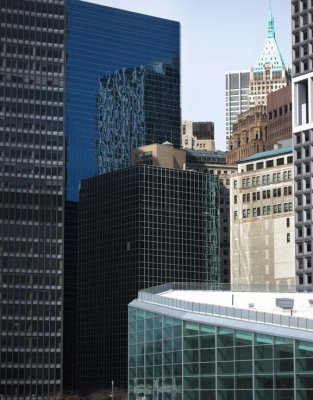 Manhattan buildings, NY 2007