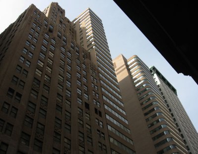 spiderman 3 buildings, NY 2007