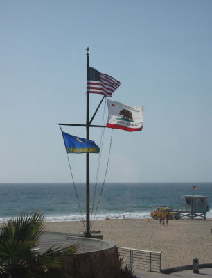 Californian flags