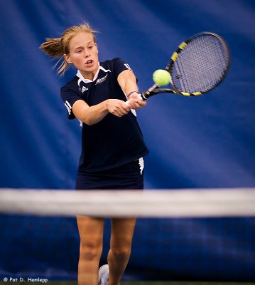 Powering a backhand