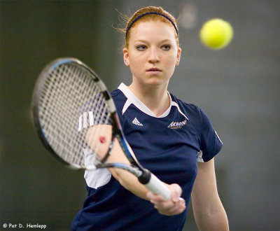 Forehand volley