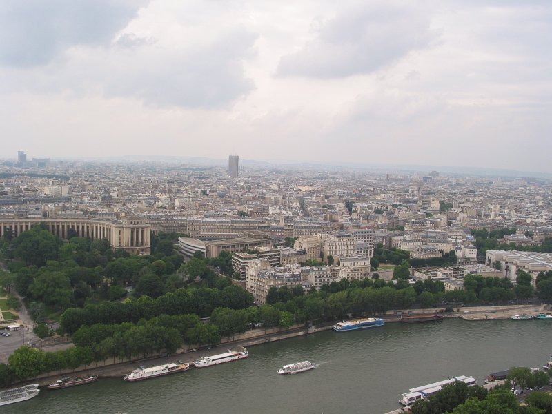 Looking NNW; part of Trocadero
