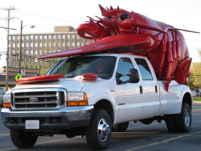 truck lobster