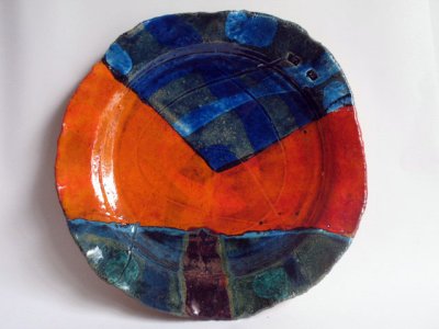earthenware platter