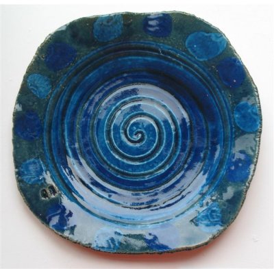 turquoise platter II