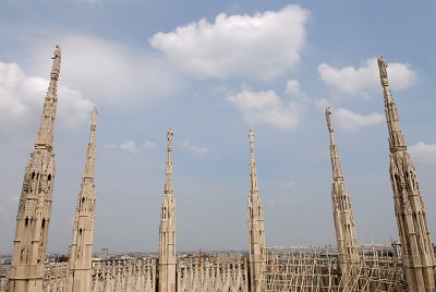 Duomo spires
