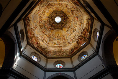 The Duomo's ceiling
