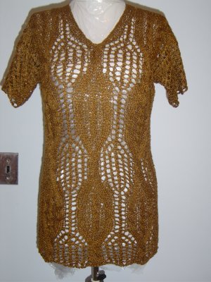 #112 Bronze rayon tunic