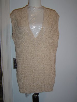#119 Oatmeal cotton vest