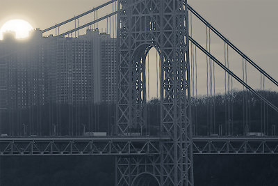 Winter Solstice, George Washington Bridge