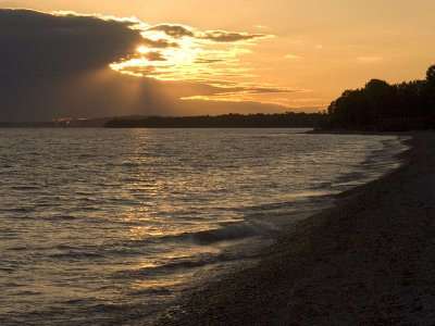 Lake Ontario Sunset.