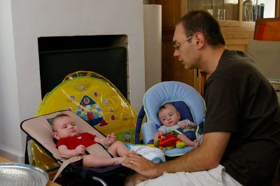 papa et les twins (P1039)