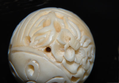 Ivory Nut Bead III