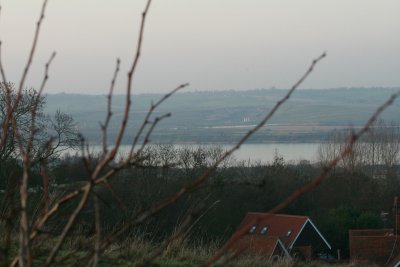 View from the end of Dad's field looking over the valley