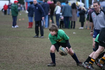 Tom at scrum half