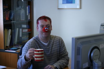 Does a bit of work for charity .....