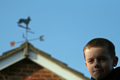 Angles and weather vein