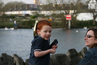 Cheeky by the river