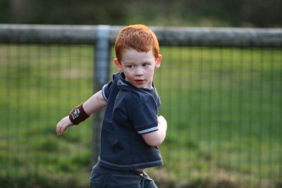 Rory spinning
