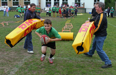 Huw on the burst