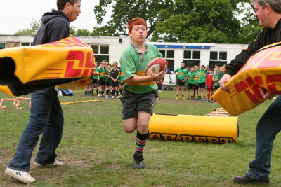 Jack about to get hit