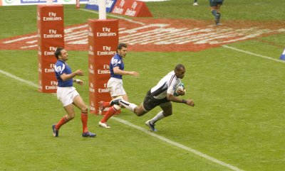 Fiji v France - try time