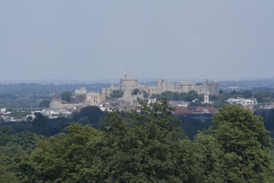 View of Windsor Castle from Legoland