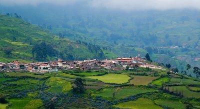 pueblo de Canta desde el mirador de San Miguel