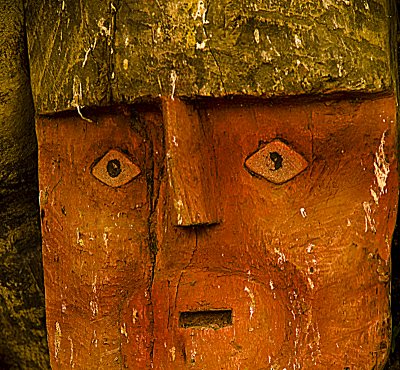 wood mask_peru