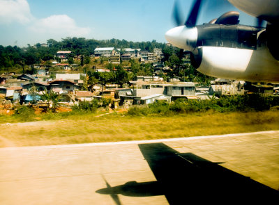rough landing