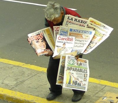 elder on cement island.get your paper
