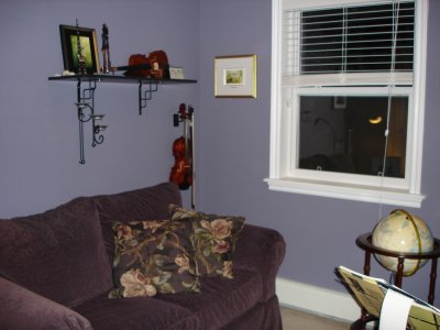 The music room at our house