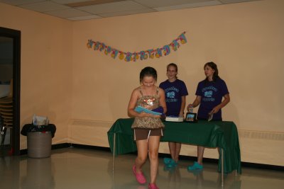Presentation at Synchronized swimming