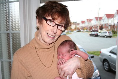 Grandma and her little angel