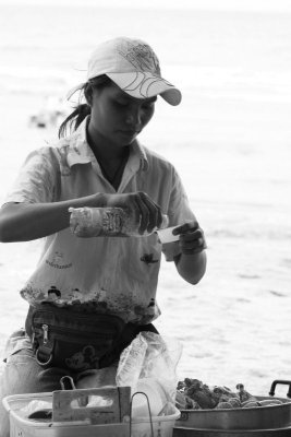 Bar-b-Q on the beach