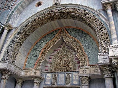 Basilica di San Marco, north portal , tympanum .. 2692