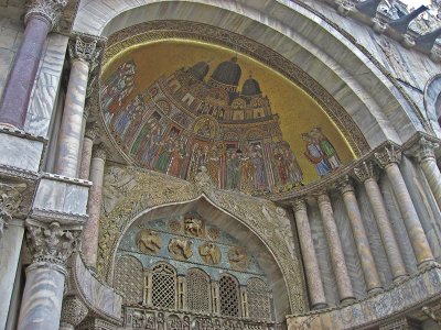Basilica di San Marco, portal, tympanum .. 2704