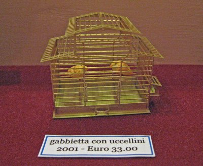 Mini gabbieta con uccellini .. 1591Le mini di Pierluigi, Italia