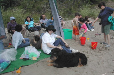 2007 Beach Party - Chris & Zeke