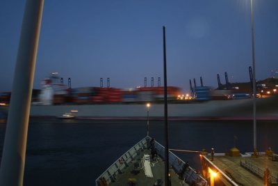 Pierside Canal Traffic