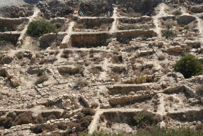 roman archeological excavation