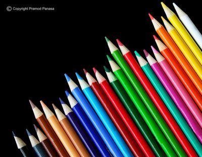 Color Pencils Histogram