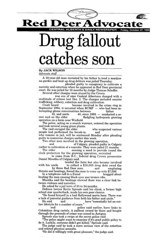 October 27, 1995