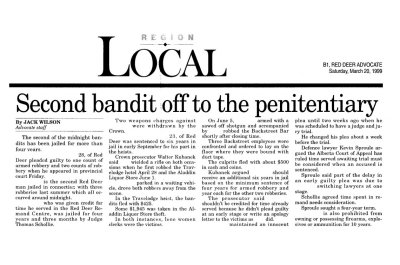 March 20, 1999