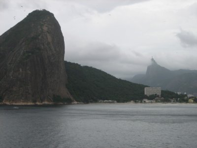 approaching rio brazil