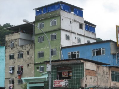 favela (shanty town) in rio