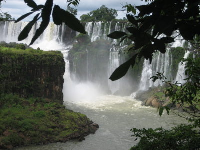 iguassa falls argenta-brazil border