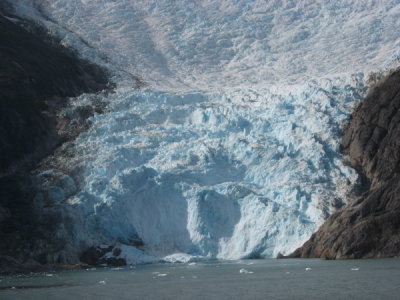 tide water glacier in beagle channel