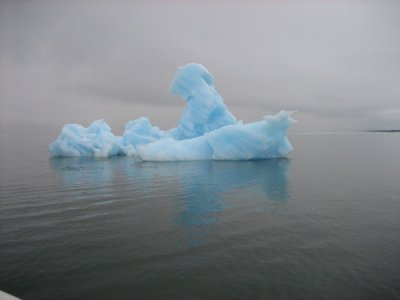 icebergs from san rafael glacier, chile