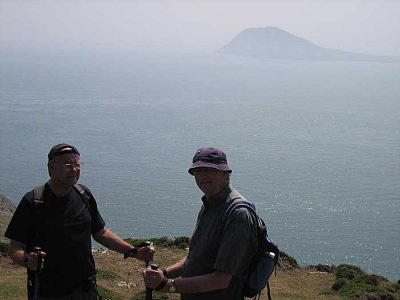 bardsey in the haze